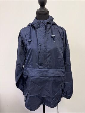 J. Crew Sport kangaroo vintage Windbreaker Pullover
